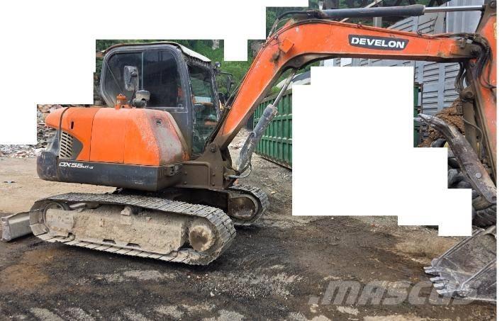 Doosan DX 55 Mini Excavators <7t (Mini Diggers)
