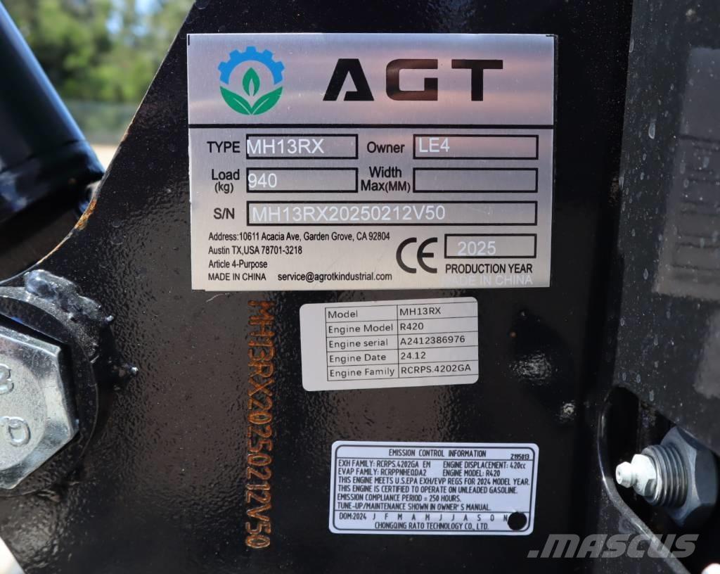 AGT MH13RX Mini Excavators <7t (Mini Diggers)