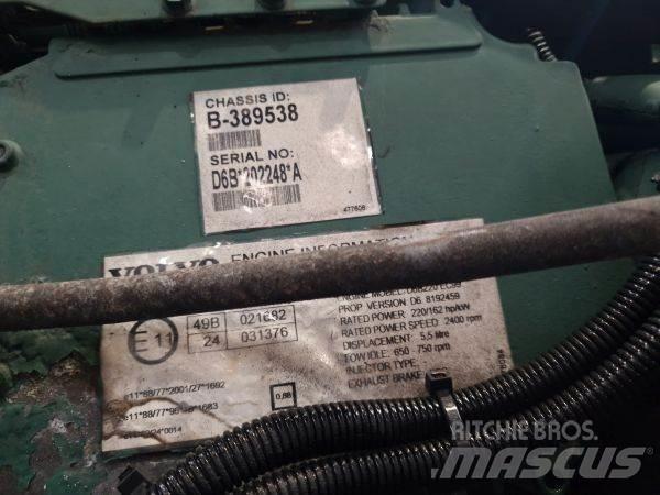 Volvo D6B220 EC09 Engines