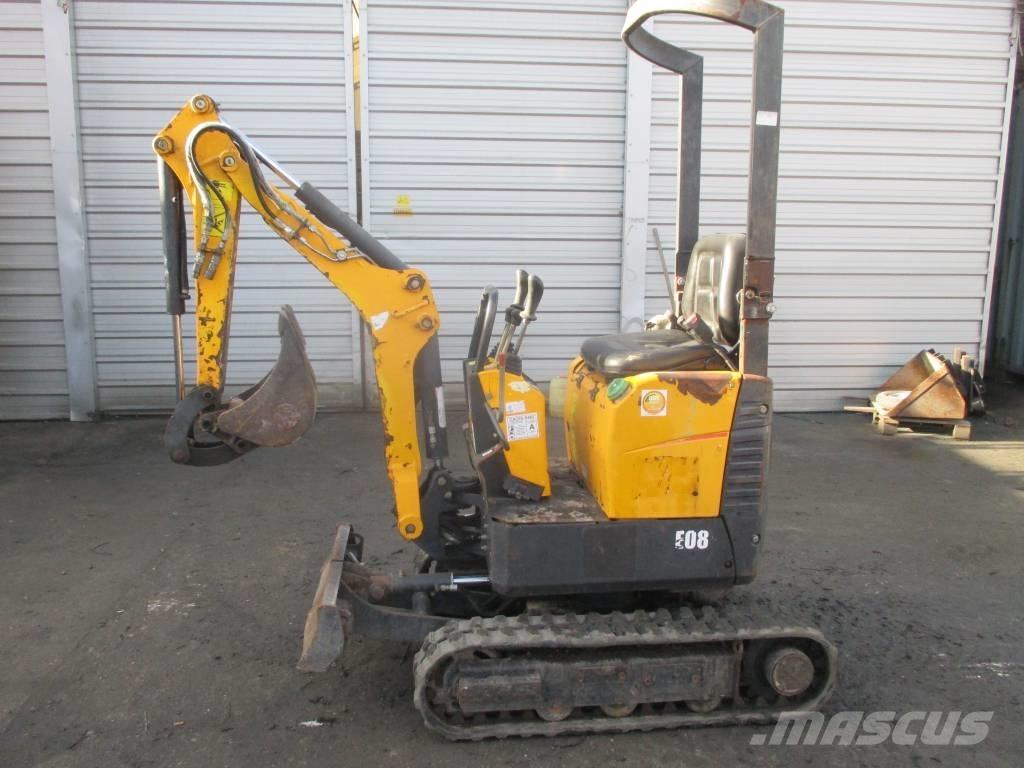 Bobcat E 08 Mini Excavators <7t (Mini Diggers)