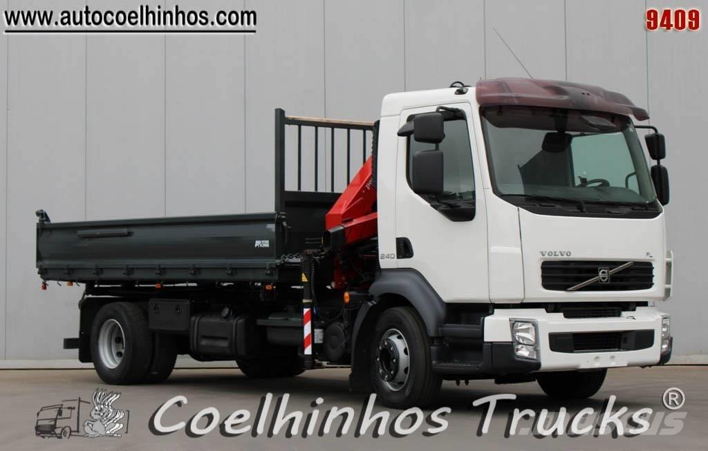 Volvo FL 240 + HMF 635 Dump Trucks