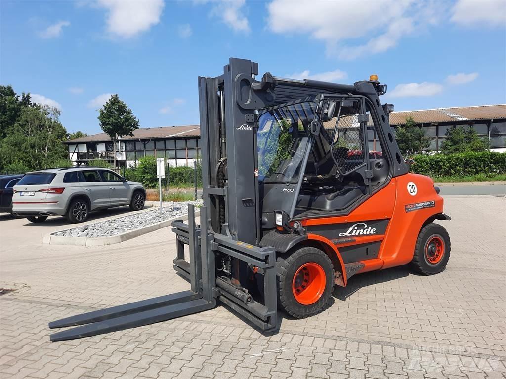 Linde H80T-900 LPG trucks