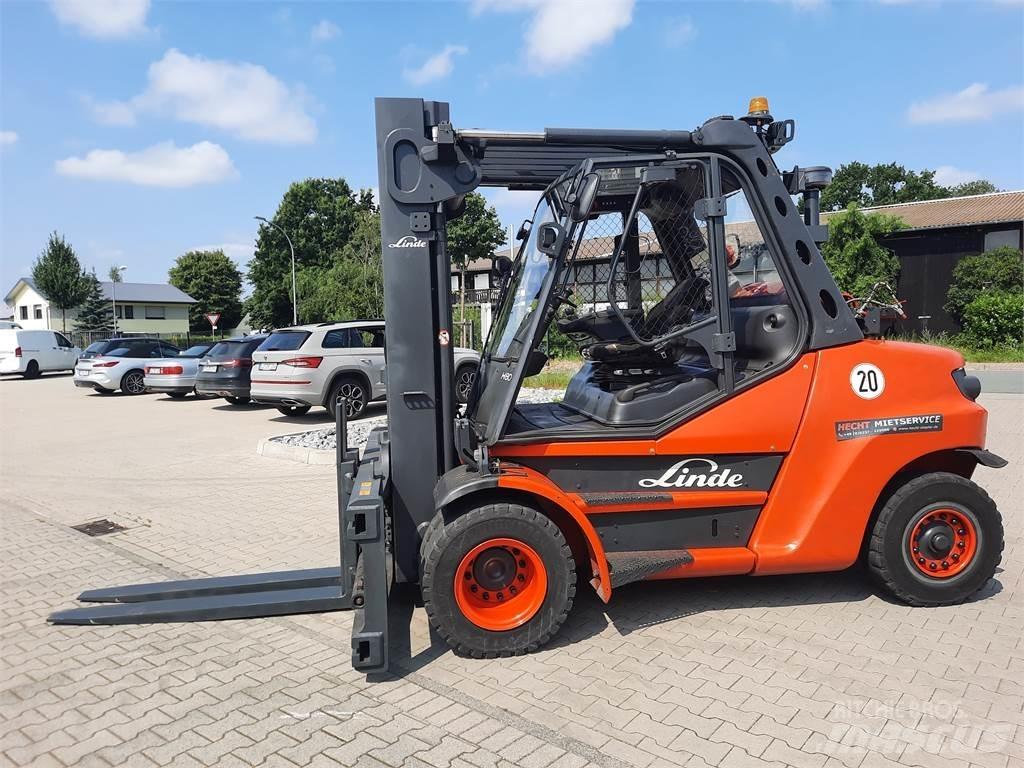 Linde H80T-900 LPG trucks