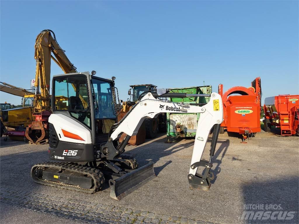 Bobcat E26 Mini Excavators <7t (Mini Diggers)