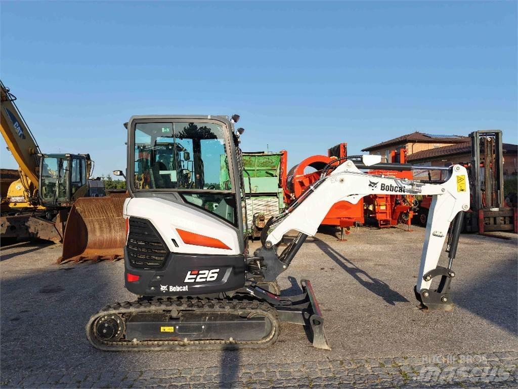 Bobcat E26 Mini Excavators <7t (Mini Diggers)