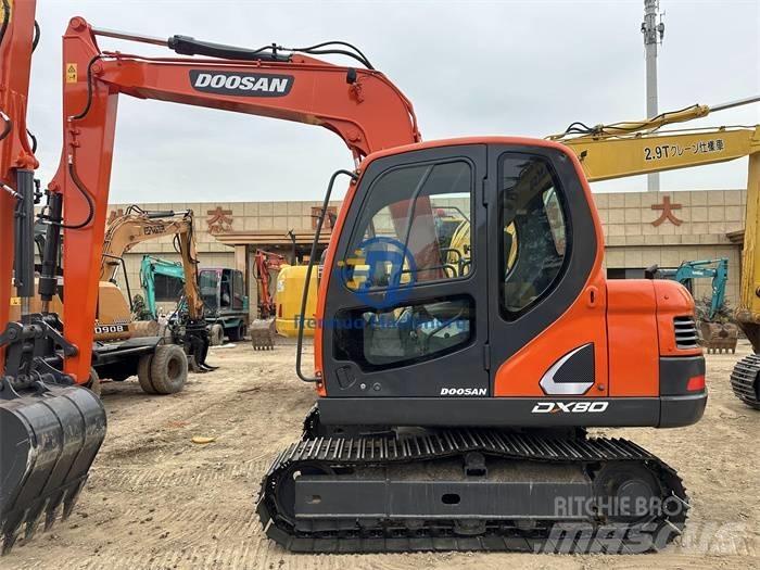 Doosan DX 80 Mini Excavators <7t (Mini Diggers)