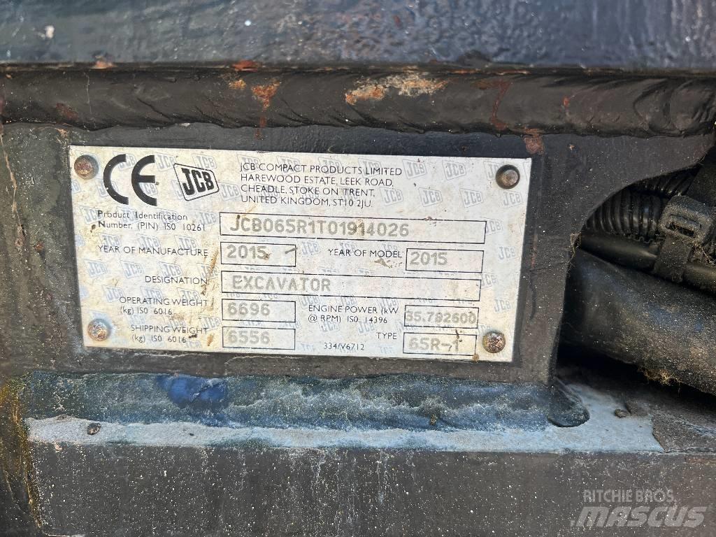 JCB 65 R-1 Mini Excavators <7t (Mini Diggers)