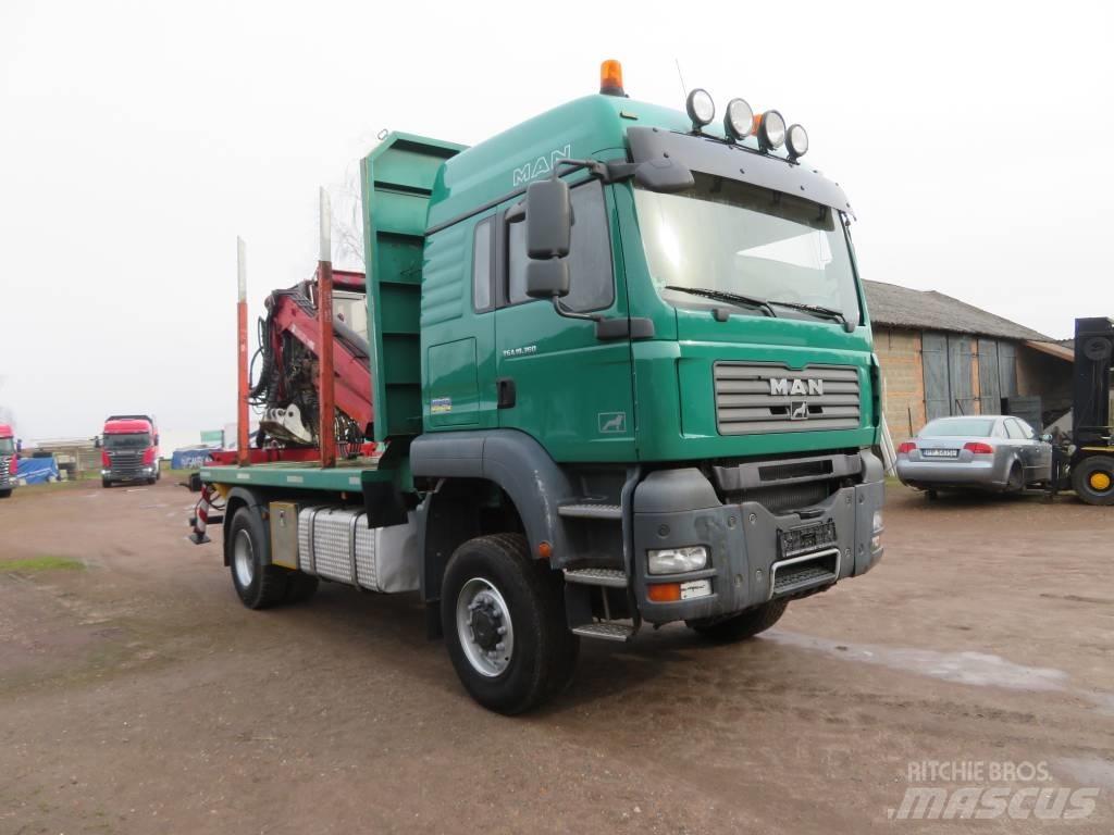 MAN TGA 18.360 Log trucks