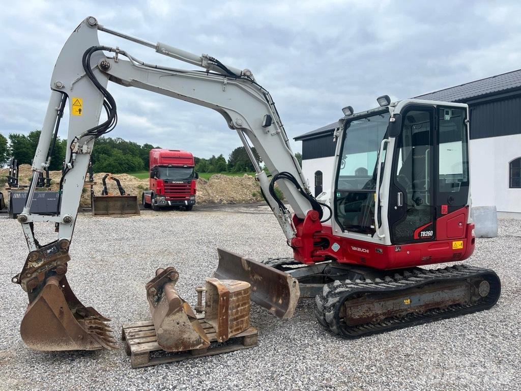 Takeuchi TB260 Mini Excavators <7t (Mini Diggers)