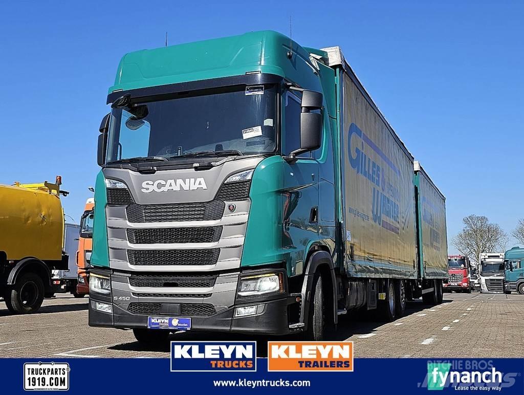 Scania S450 6x2*4 Curtain Side Trucks