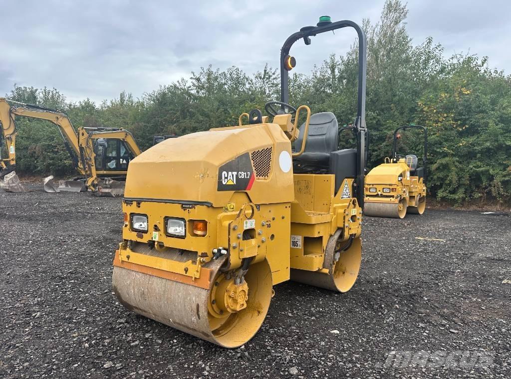 CAT CB 1.7 Twin drum rollers