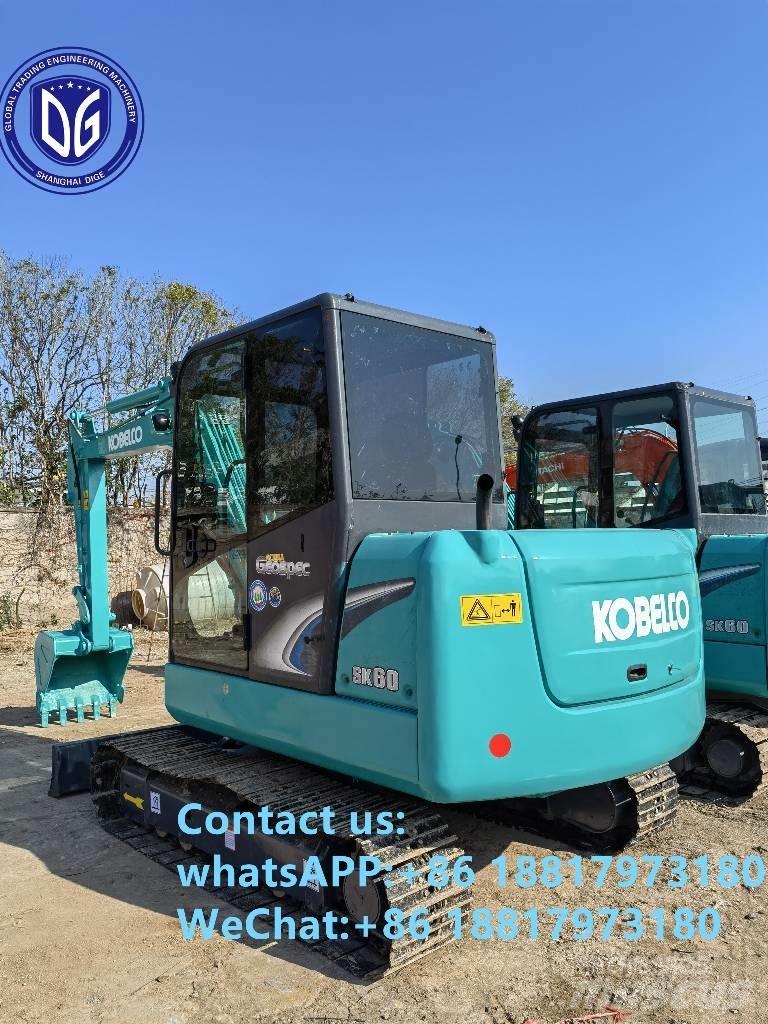 Kobelco SK60-8 Mini Excavators <7t (Mini Diggers)