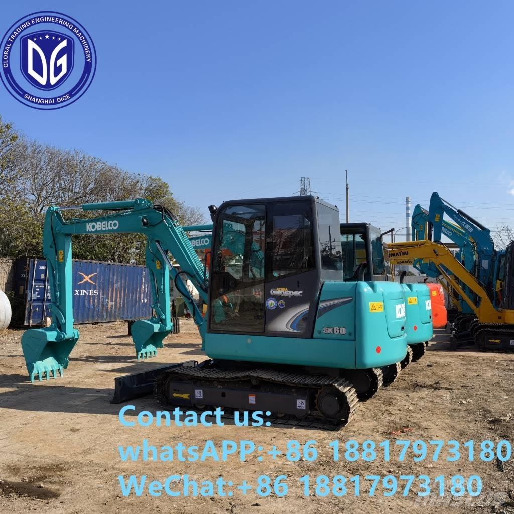 Kobelco SK60-8 Mini Excavators <7t (Mini Diggers)