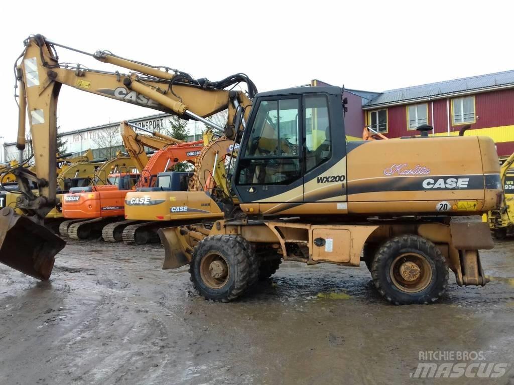 CASE WX 200 Wheeled Excavators