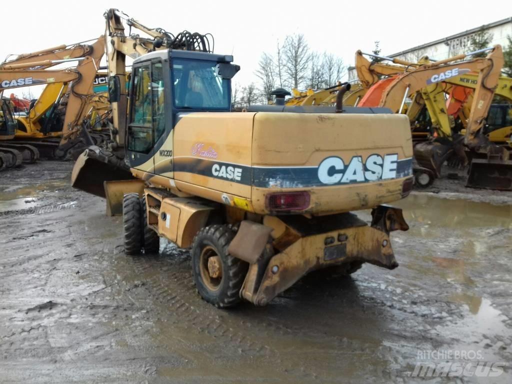 CASE WX 200 Wheeled Excavators