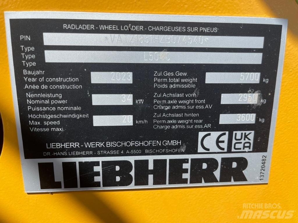 Liebherr L 504 Mini Loader