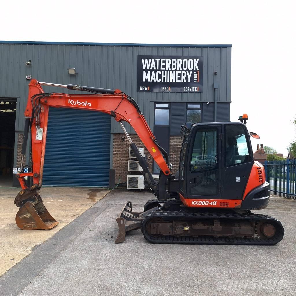 Kubota KX 080-4 Mini excavators  7t - 12t