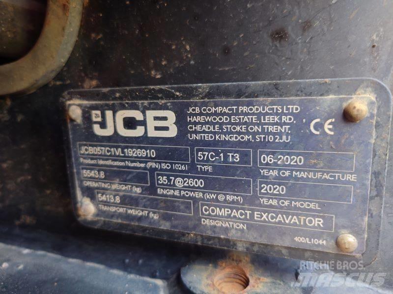 JCB 57 C-1 Mini Excavators <7t (Mini Diggers)