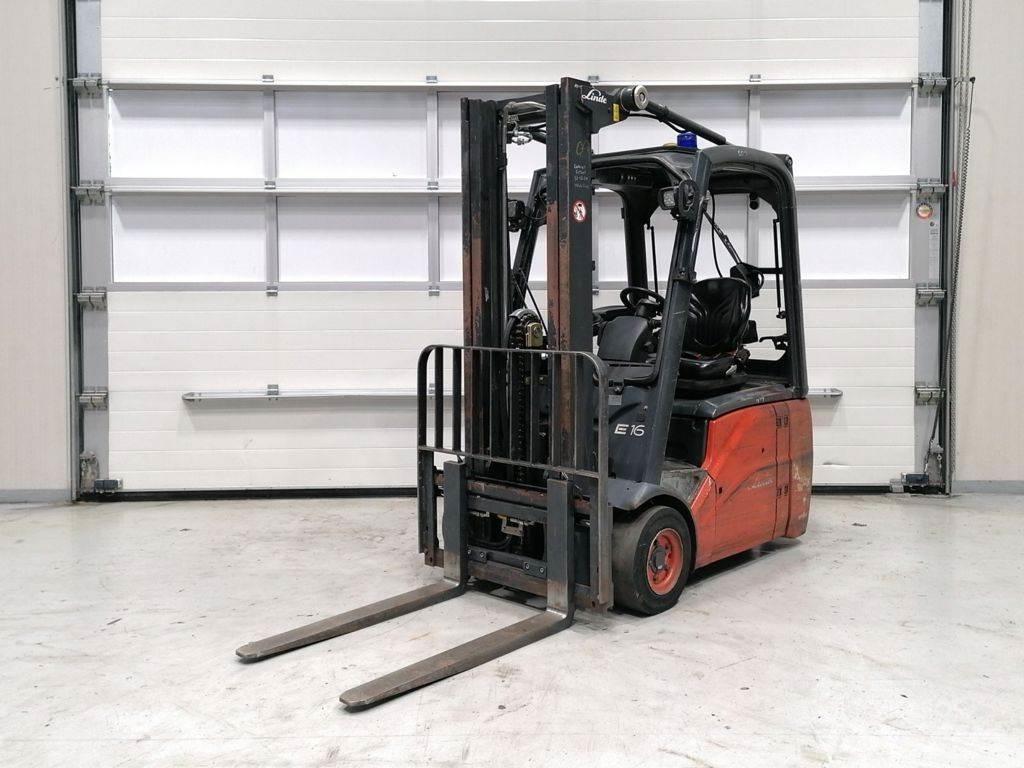 Linde E16C-01 Electric Forklifts