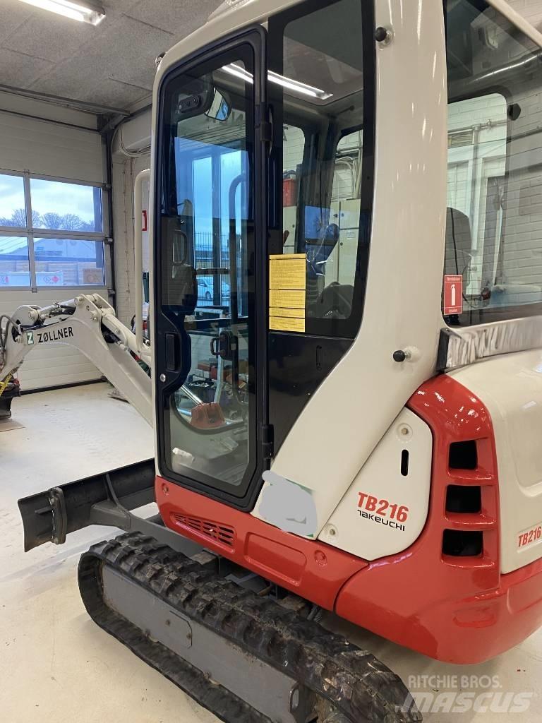 Takeuchi TB 216 Mini Excavators <7t (Mini Diggers)