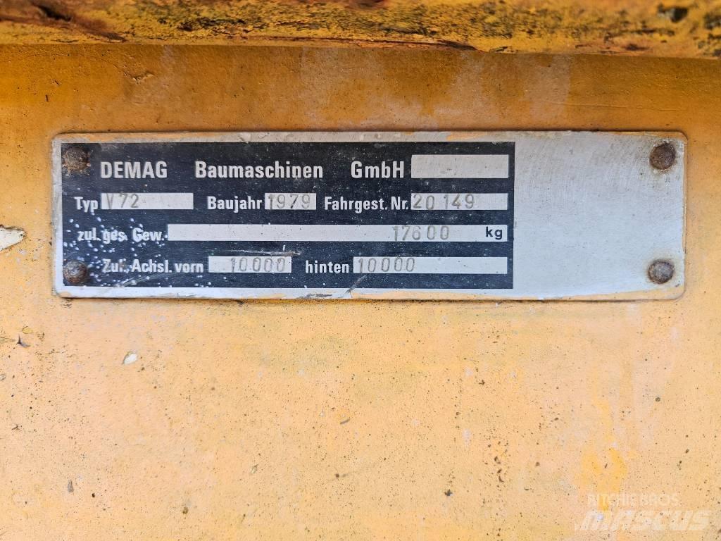 Demag V72 Rough Terrain Cranes