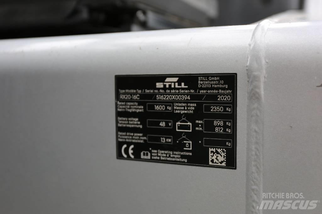 Still RX20-16 Electric Forklifts