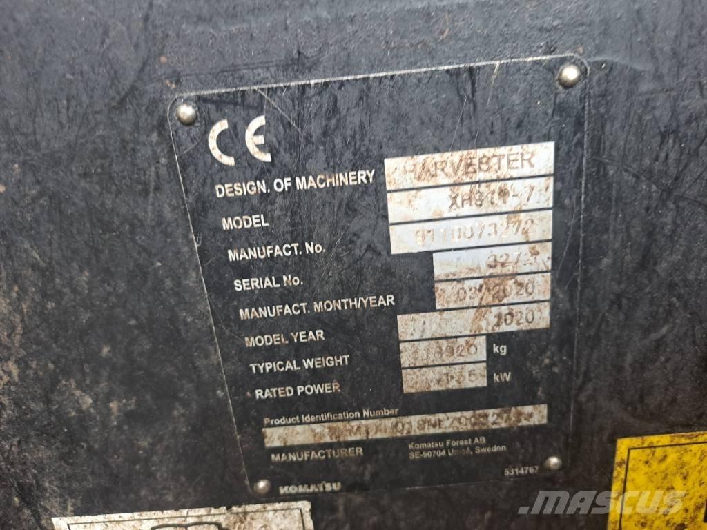 Komatsu 911 Harvesters