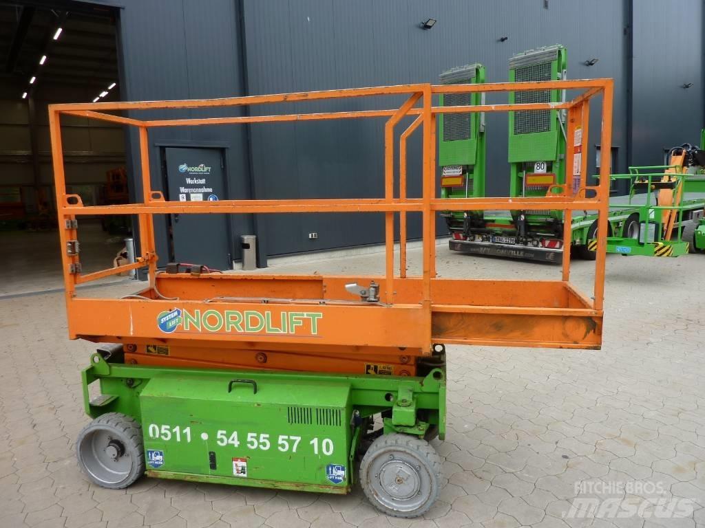 HAB S 66-8 E2WD Scissor Lifts