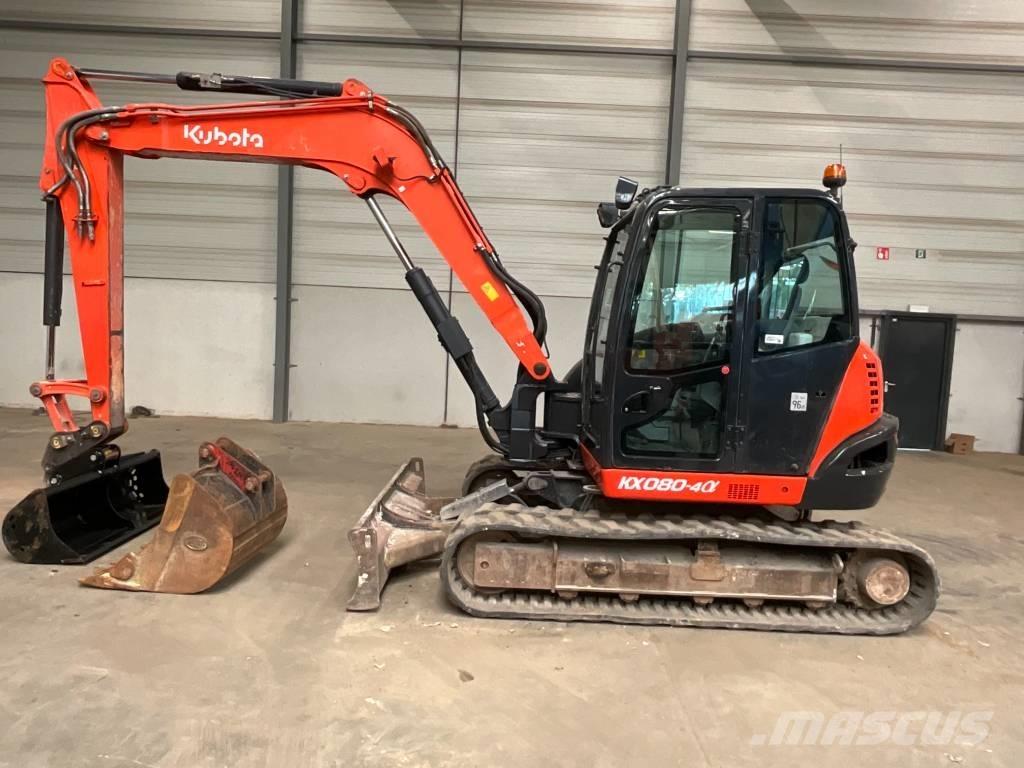 Kubota KX 080-4 A Mini excavators  7t - 12t