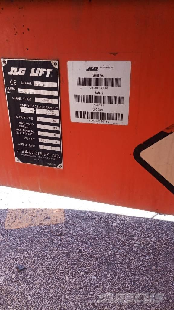 JLG M 600 JP Articulated boom lifts