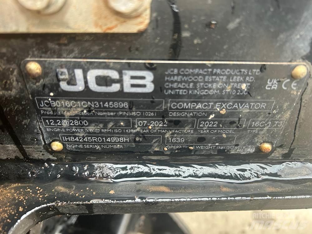 JCB 16C-1 Mini Excavators <7t (Mini Diggers)