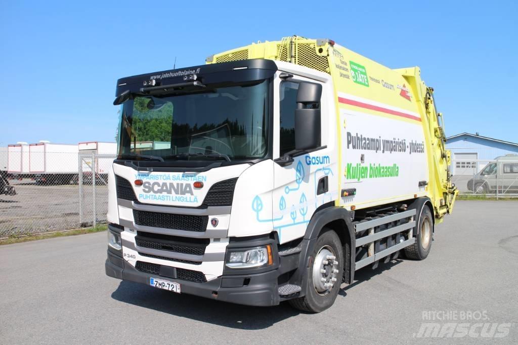 Scania P 340 CNG A Garbage Trucks / Recycling Trucks