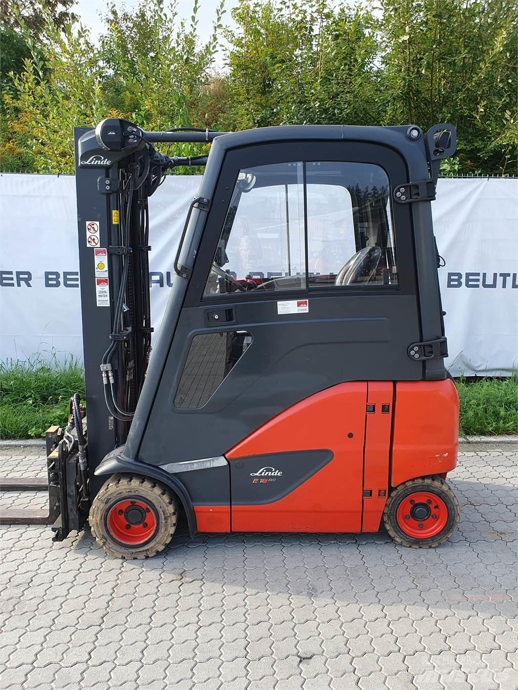 Linde E18PH Electric Forklifts