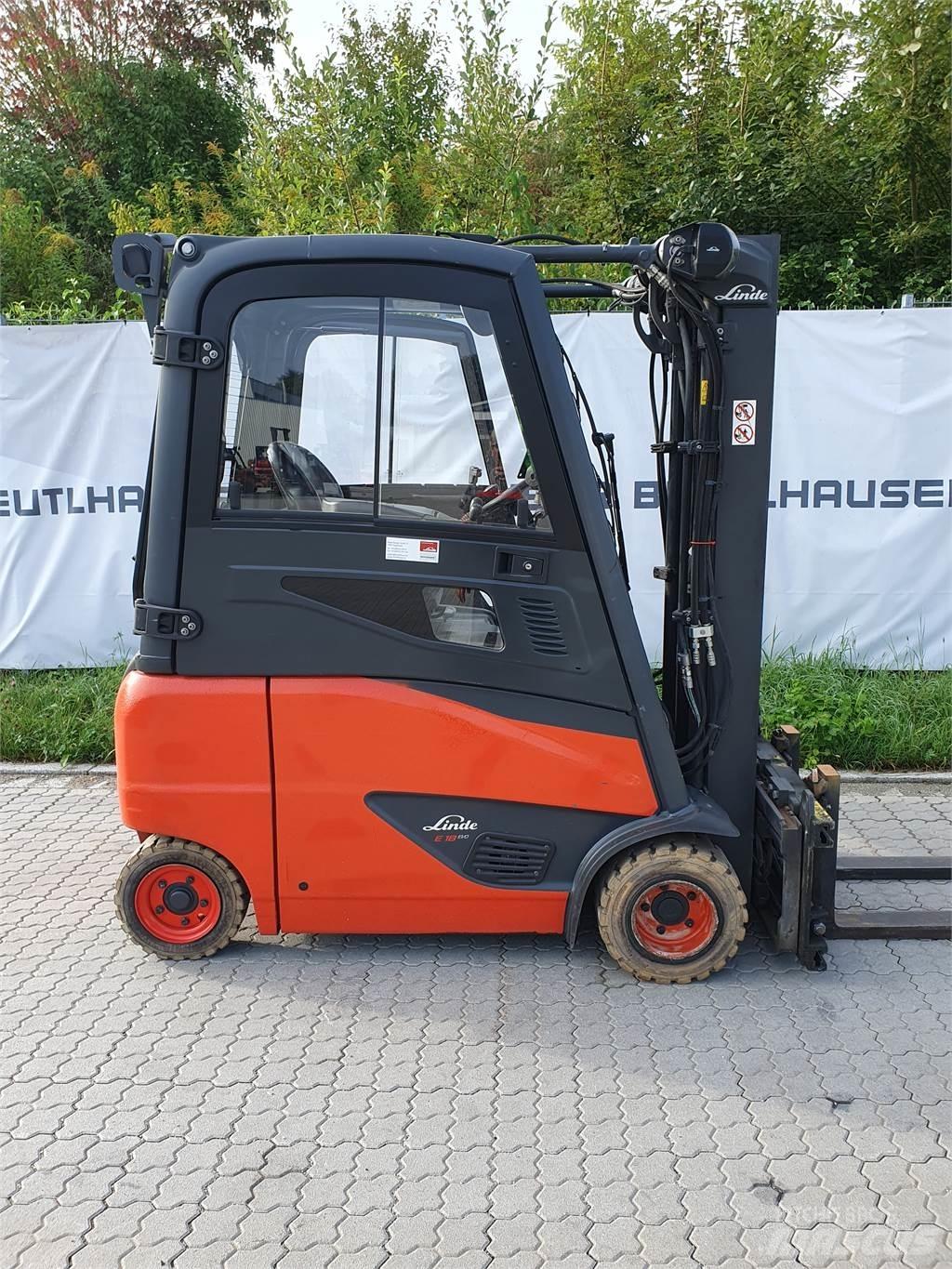 Linde E18PH Electric Forklifts