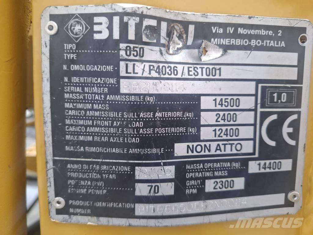 Bitelli BB 650 Asphalt pavers
