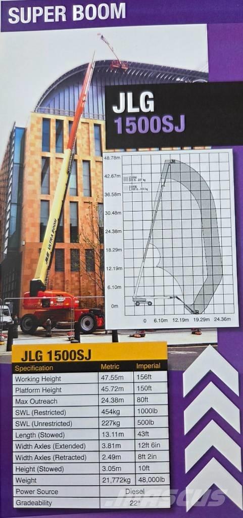 JLG 1500 SJ Telescopic boom lifts