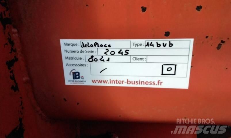 Delaplace 14 BVB Tip Trailers