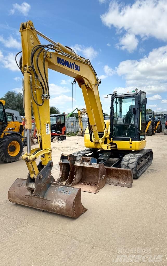 Komatsu PC 80 MR-5 Mini excavators  7t - 12t