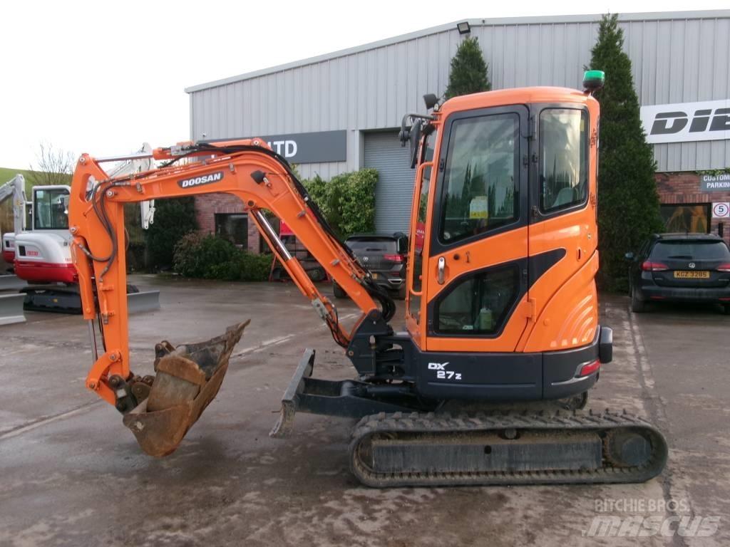 Doosan DX 27 Z Mini Excavators <7t (Mini Diggers)