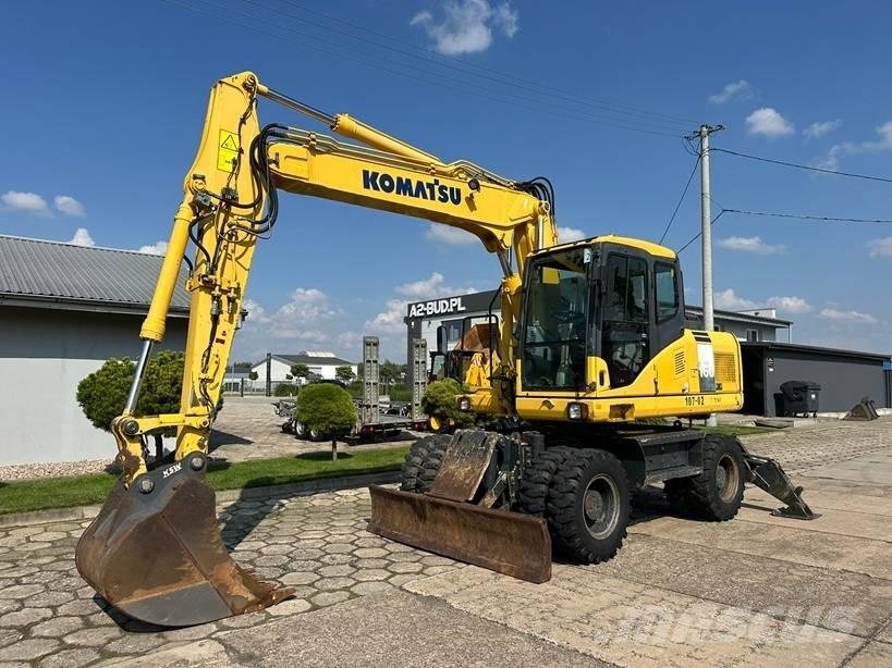 Komatsu PW 160-7E0 Wheeled Excavators