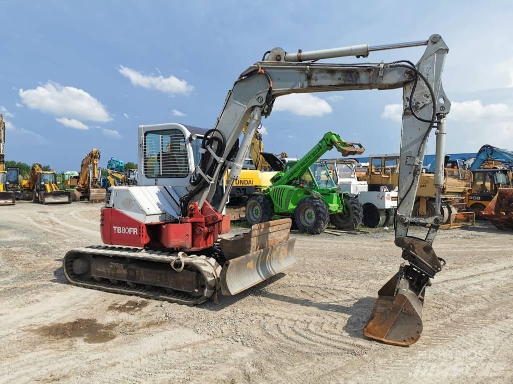 Takeuchi TB80FR Mini excavators  7t - 12t