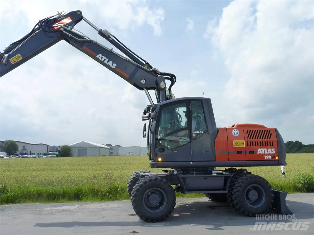 Atlas 190W Stage V Wheeled Excavators