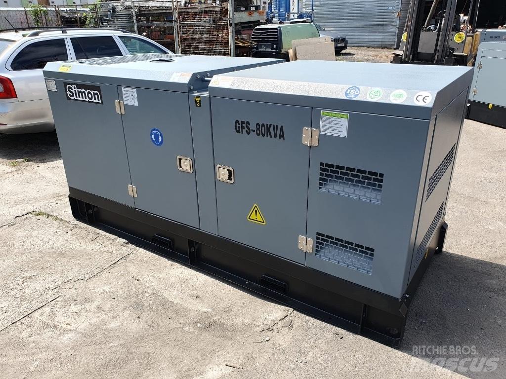 Simon 80KVA Diesel Generators
