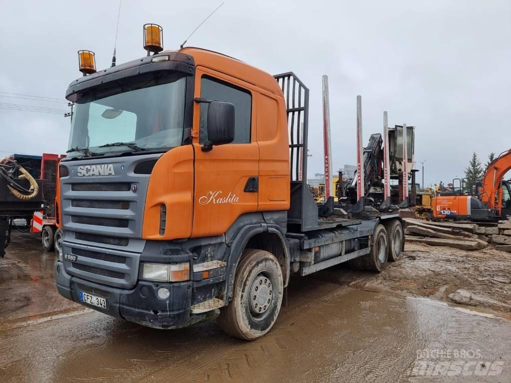 Scania R 580 Log trucks