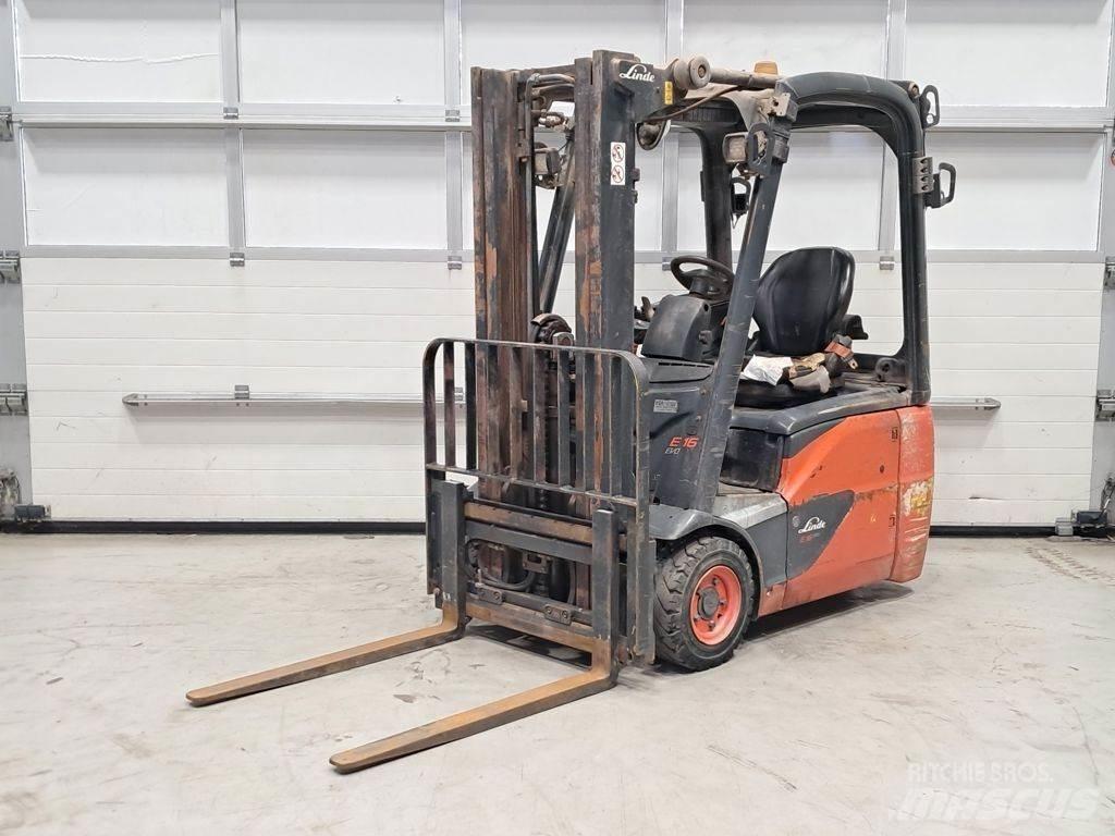 Linde E16C-02 Electric Forklifts