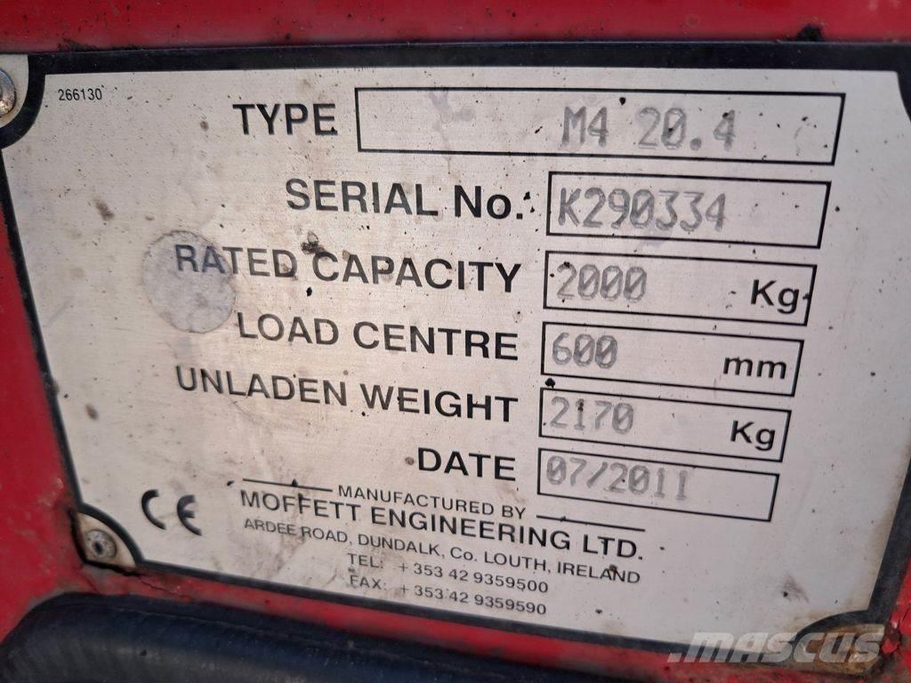 Moffett M4 20.4 Truck mounted forklifts