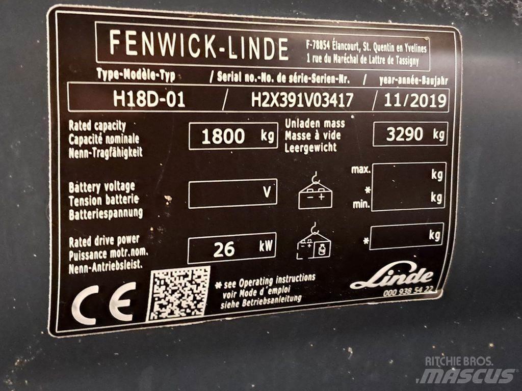 Linde H18D-01 Diesel Forklifts