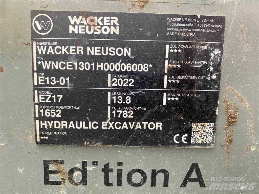 Wacker Neuson EZ17 Crawler Excavators