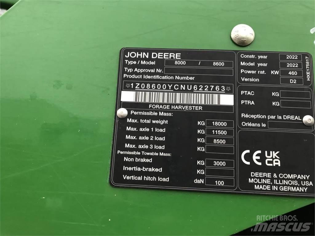 John Deere 8600 Foragers