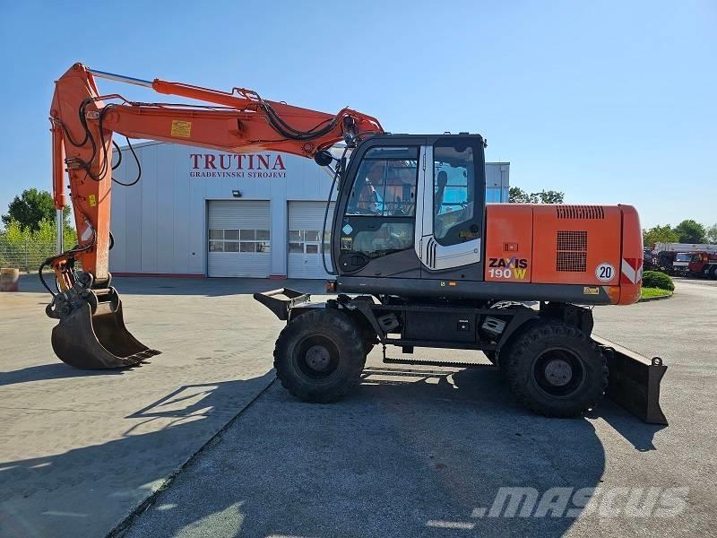 Hitachi ZX 190 W-3 Wheeled Excavators